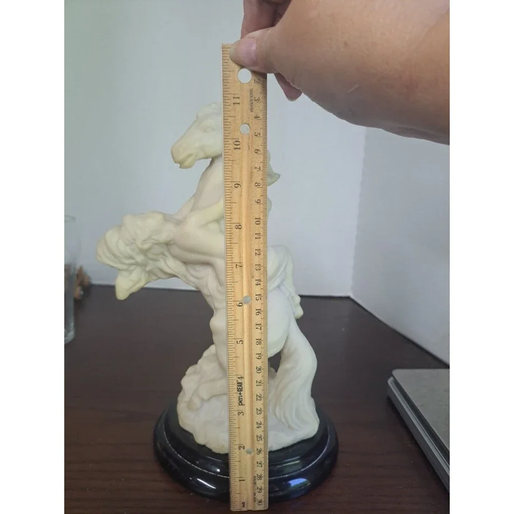 Rare 1991 Austin Productions Sculpture Goddess On Horseback By Antoine Bofill
